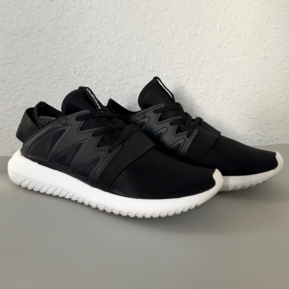 Adidas‎ Women's Tubular Viral Low Top Sneakers Black/White Trainers